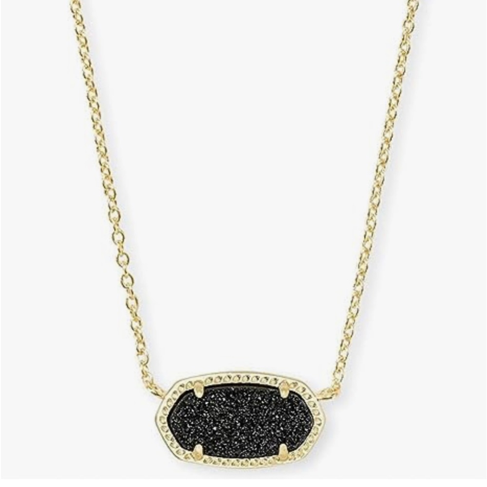 Kendra Scott Black stone necklace